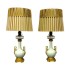 Antique Gilded Lamps, Pair - Retail Price: $6,000.00