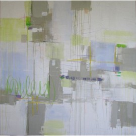 "Wisteria" Painting By Artist Isabel Wyatt