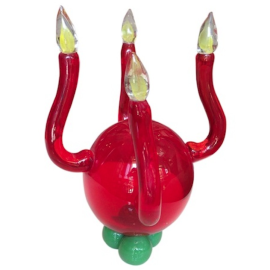 "Esmeralda" Murano Glass By Artist Ernst Biligren