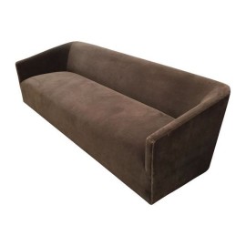 Restoration Hardware 8' 1950's Italian Shelter Arm Upholstered Sofa, Retail Price: $2,895.00