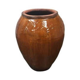 Large Glazed Finish Pottery