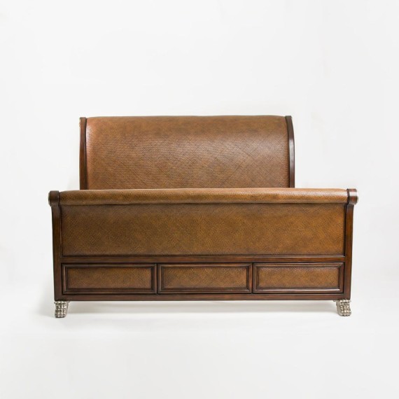 Island Sleigh King Bedframe2