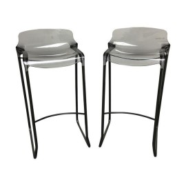 Pair of Casprini Tiffany Sgabello Barstools