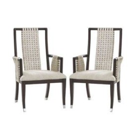Pair of Barclay Butera Taliesin Armchairs