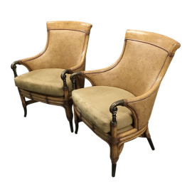 Pair of Kreiss Collection Lounge Chairs