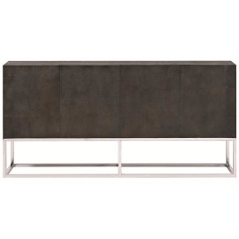 William Regency Faux Shagreen Credenza. Original price: $2,818.00.