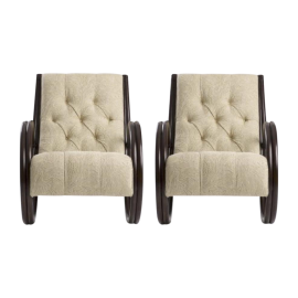 NEW Ellipse Chairs - A Pair. Original Price: $3,300.00
