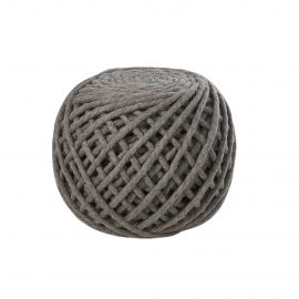 Thomas Eyck Texelaar Grey Ottoman. Original Price: $2,494.00