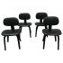 Set of Four Thompson Gus Modern Chairs