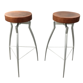 Pair of Alice Sgabello Stools