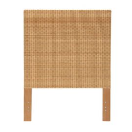 NEW Palecek Natural Wicker Twin Headboard. Original Price: $1,140
