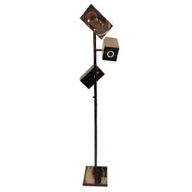 Arteriors Metallic Finish Three Light Floor Lamp