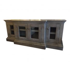Restoration Hardware Salvage Media Stand/Sideboard. Original Price: $3,495.00