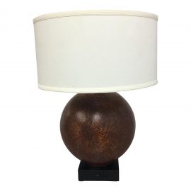Contemporary Round Base Table Lamp