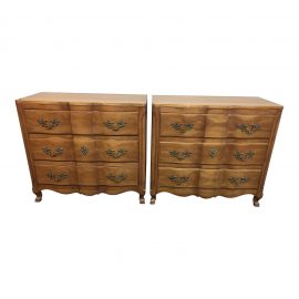 Pair of Matching John Widdicomb Three Drawer Chests