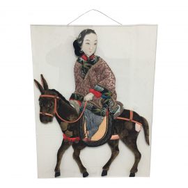 Quilted Asian Figurative Wall Art