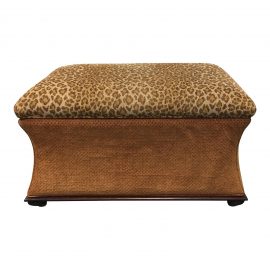 Lee Jofa Custom Storage Ottoman