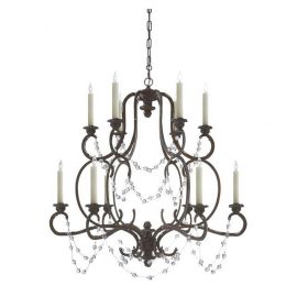 Visual Comfort Niermann Weeks Lombary Double Tiered Chandelier, Original Price: $2,680.00