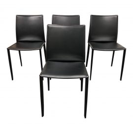 Set of Four Bontempi Casa "Linda" Dining Chairs. Original Price: $2,300.00