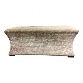 Bernhardt Custom Velvet Bench. Original Price: $1,495.00