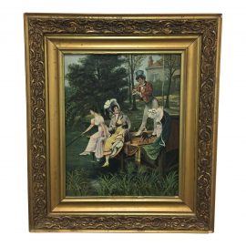 E. Smette 1917 Original Oil Painting