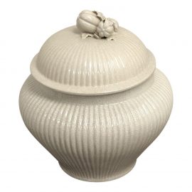 Decorative Ceramic Ginger Jar + Lid