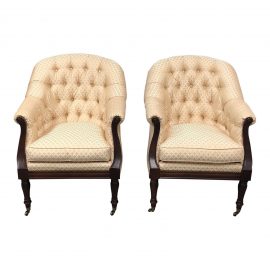 Robert Allen Richmond Accent Chairs - A Pair. Original Price: $3,315.00