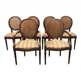 Fratelli Boffi Louis XVI Dining Chairs - Set of 6