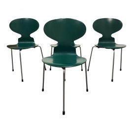Arne Jacobsons for Fritz Hansen Ant Chairs - Set of 4