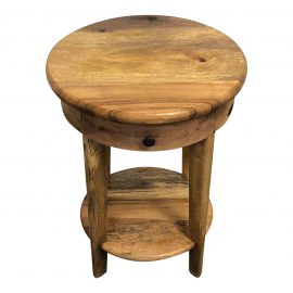 NEW Reclaimed Wood Soldarity Side Table