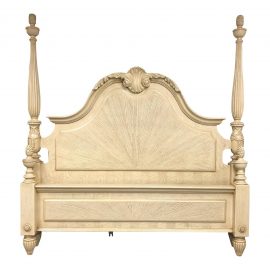 Traditional French Provincial Finish King Size Bedframe