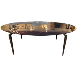 NEW Garbarino Mesa Elliptic Dining Table. Original Price: $13,000.00