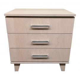 Custom Dinec Cerused Nightstand. Original Price: $980