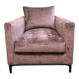NEW Rene Cazares Jax Club Chair. Original Price: $3,090.00