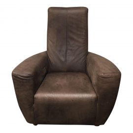 Gerard Van Den Berg Leather Longa Chair for Label