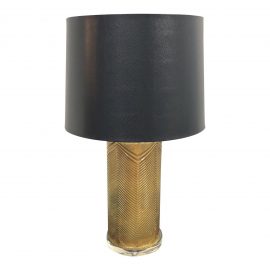 Contemporary Port 68 Westwood Gold Lamp. Orignal Peice: $350.00