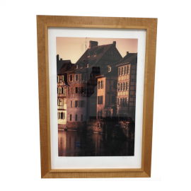 Custom Framed + Signed Photgraph by Patricia Lanza "Strasbourg France"