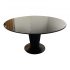 Artefacto Round Glass Top Dining Table