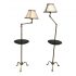 Galerie Des Lampes Brass Grasshopper Floor Lamp
