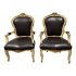 Vintage Italian Arm Chairs - A Pair