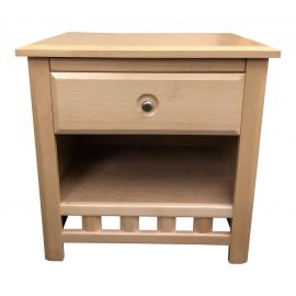 Transitional Maple Night Stand