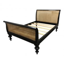 Full Size Colonial Caned Sleigh Bed Frame.Original Price: $7,398.00