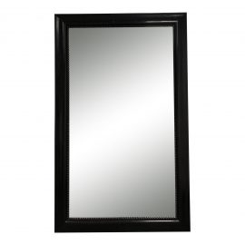 Rusk Ebony Rope Floor Mirror. Original Price: $5,320.00