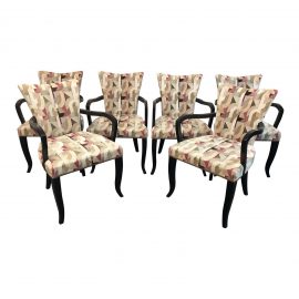 HBF Santa Barbara Dining Armchairs - Set of 6. Original Price: $9,649