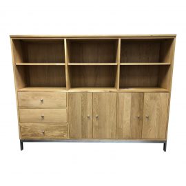 Room & Board Custom Linear White Oak Cabinet
