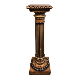 Baker Furniture Burlwood Pedestal