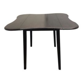 Unique Shaped Drop Leaf Table/Console