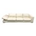Contemporary BoConcept White Leather Celano Sofa. Original Price: $8,500