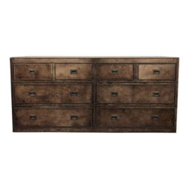 Restoration Hardware Marseille Leather Dresser. Original Price: $2,795