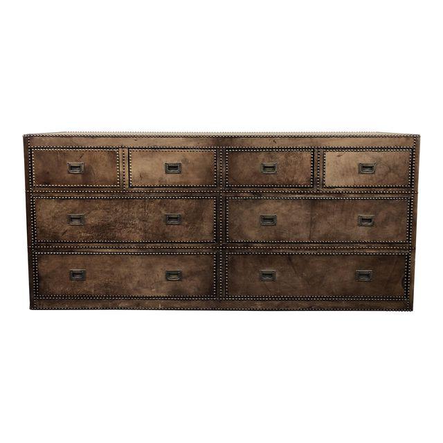 Restoration Hardware Marseille Leather Dresser. Original Price: $2,795 -  Design Plus Gallery
